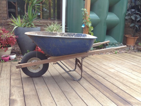 Repairing my wheelbarrow save me $250