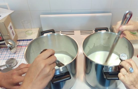 Preventing the milk from burning