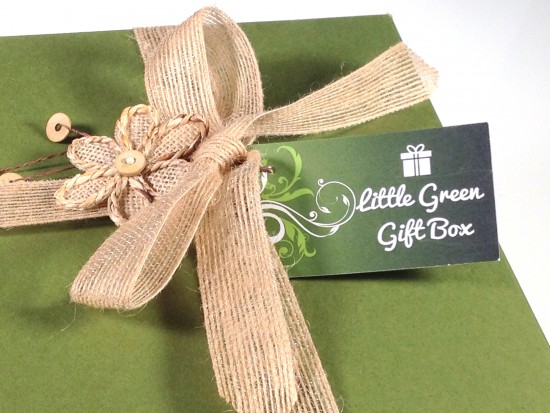 Little Green Gift Box packaging