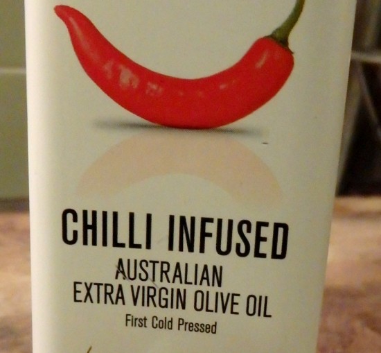 Chilli infused olive oil