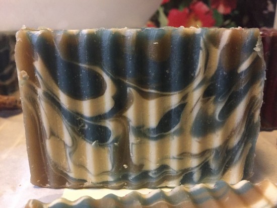 Soap with green clay - soap making to the next level